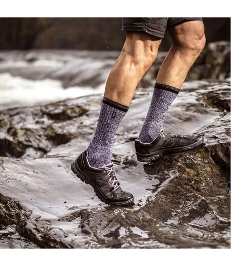 3 Pack Men's Heavy-Duty Poly Workwear Socks, Cushion Performance Boot Socks