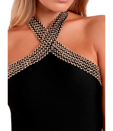 Maillot de bain 1 pièce dos nu croisé Luxe Swim Admas