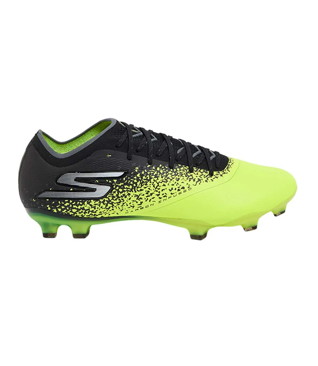 Chaussures De Foot Pour Terrain Ferme Razor Elite Homme Jaune Noir Skechers-1