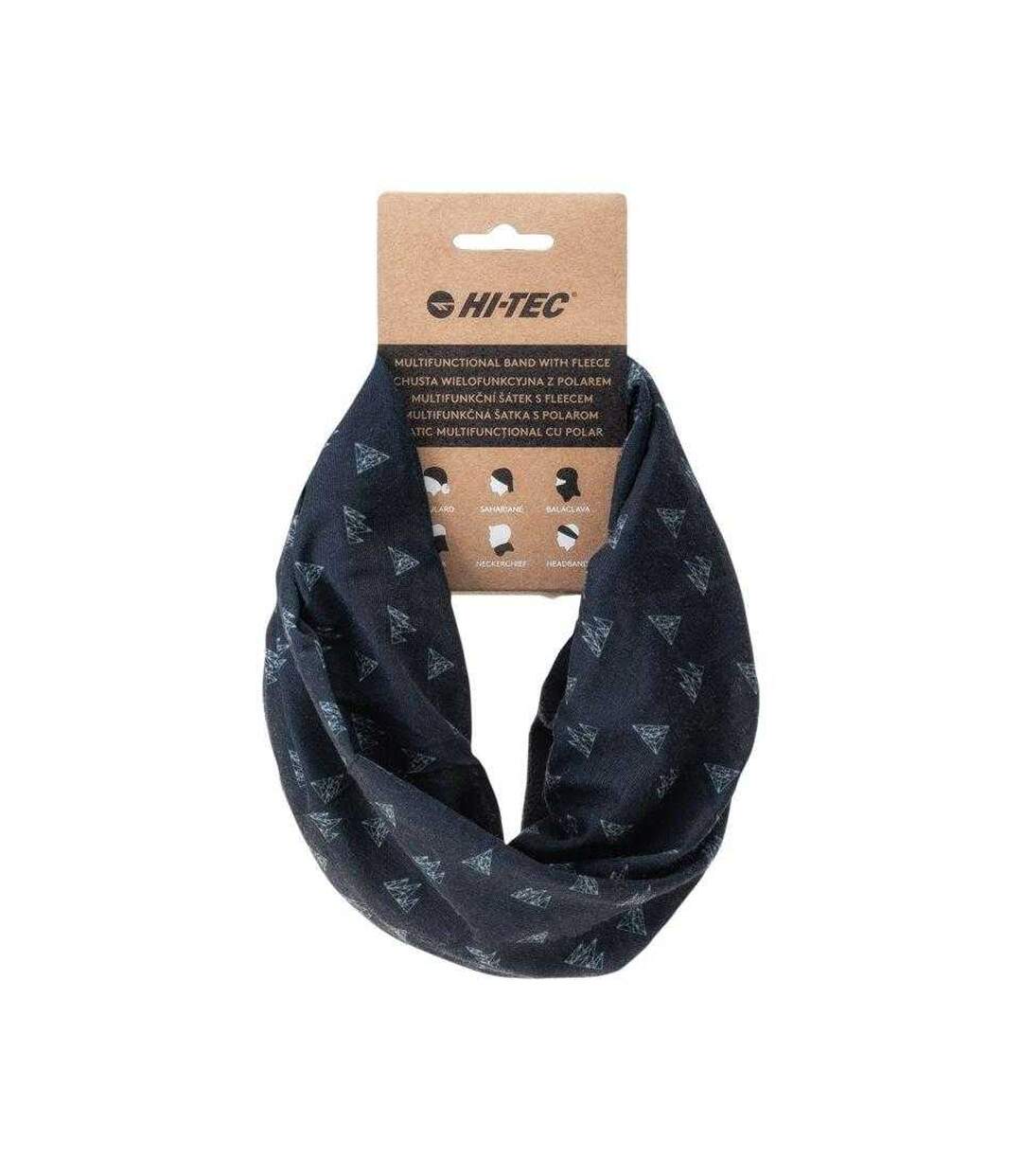 Cache-cou Motif/style Triangle Rine Adulte Taille Unique Noir Hi-Tec-3