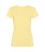 T-shirt Manches Courtes Fiyi Femme Jaune Roly-1