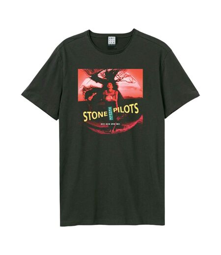 T-shirt Core Album Cover Adulte Charbon Amplified