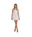 Womens/ladies Om The Ultimate Dress White Odd Muse-4