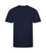 T-shirt homme bleu marine foncé Awdis-2