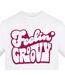 Mens Feelin Groovy T-shirt White AWD-3