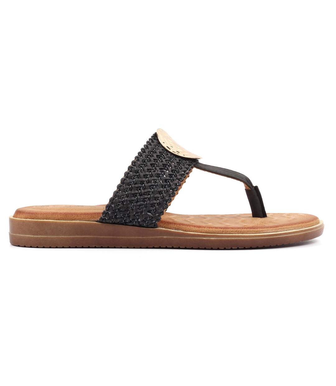 Sandales Fiona Femme Noir Lunar-3
