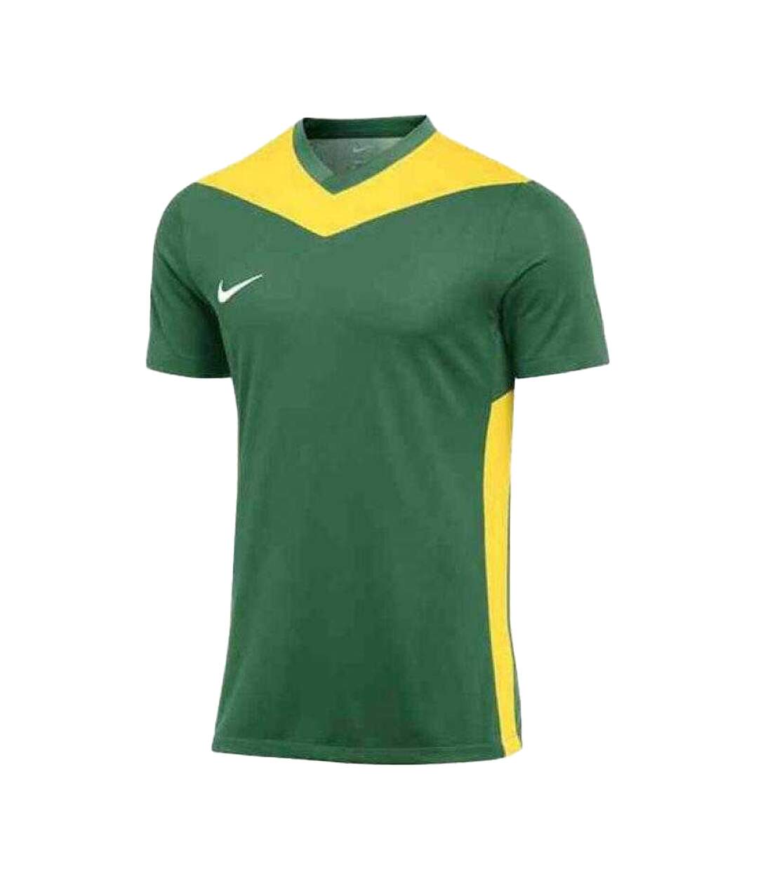 T-shirt Park Derby Homme Vert Jaune Nike-1