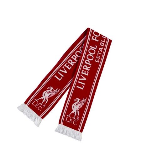 Liverpool FC - Écharpe ESTABLISHED (Rouge / Blanc) (Taille unique) - UTBS3977