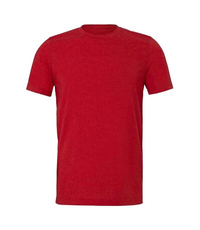 T-shirt manches courtes unisexe rouge Bella + Canvas Bella + Canvas