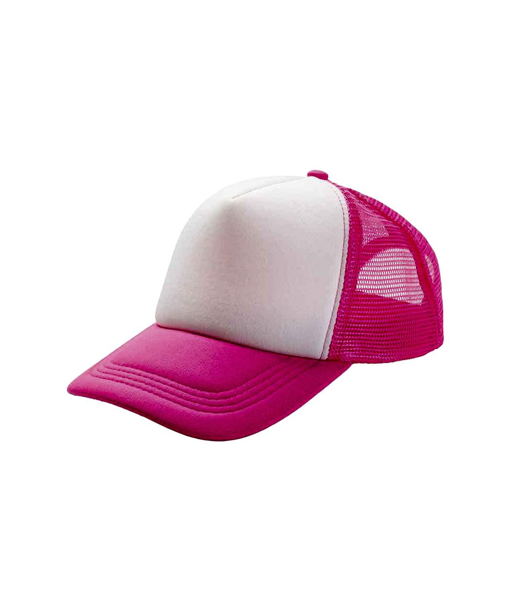 Casquette trucker core rose vif / blanc Result-2