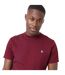 T-shirt Motif/style Logo Sandleford Homme Prune Jack Wills-3