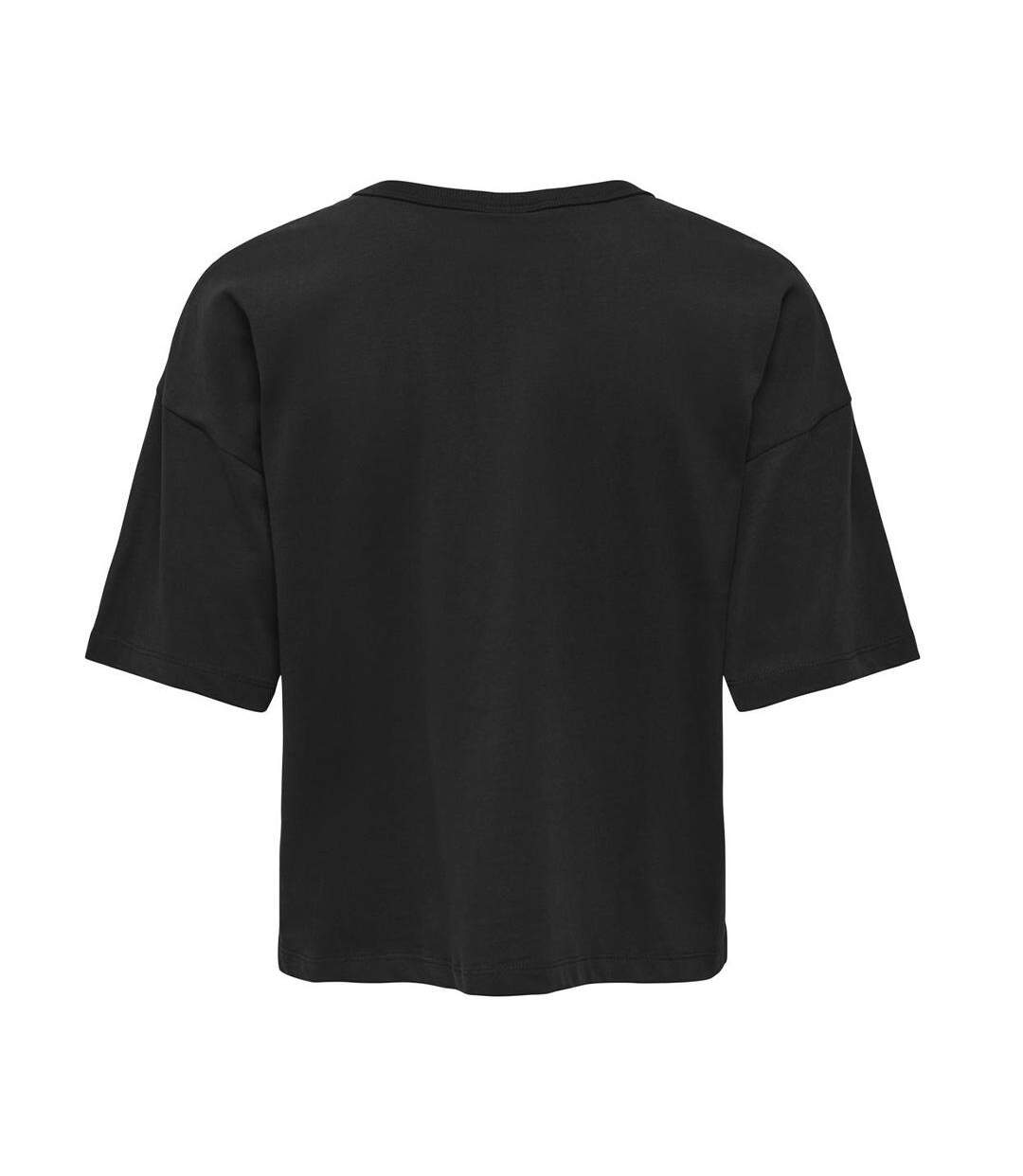 T-Shirt noir femme jdy cally-2
