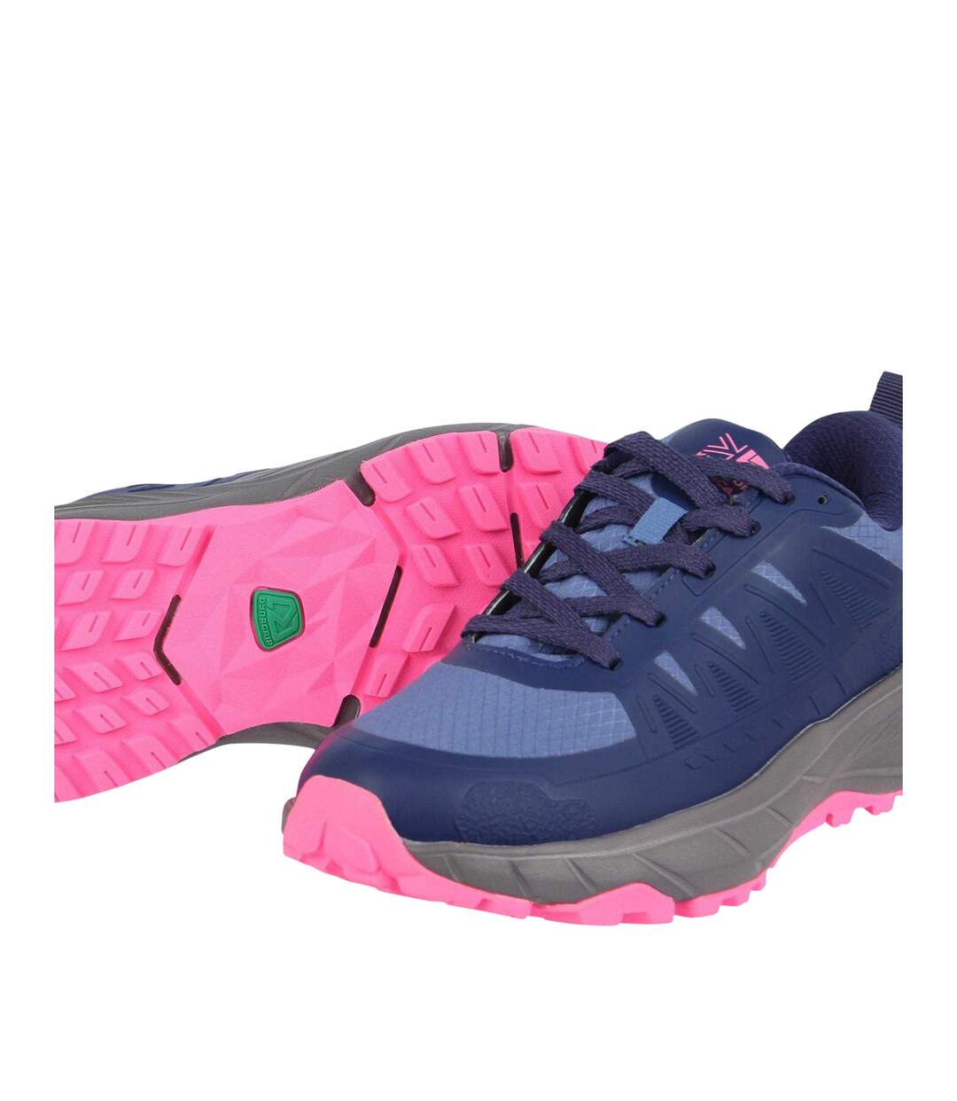 Baskets Motif/style Logo Caracal Femme Bleu Marine Rose Karrimor-4