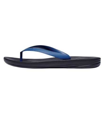 Mens Ergonomic Flip Flops Blue Fit Flop
