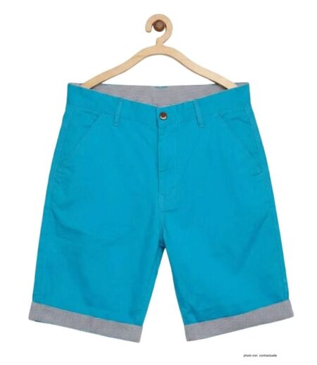 Bermuda uni avec revers CHALLENGER IBIZA1 : le short 100% coton au style casual chic
