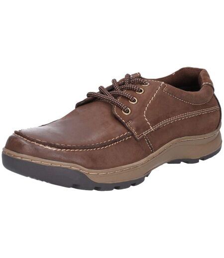 Hush Puppies Mens Tucker Lace Up Shoes (Brown) - UTFS6063