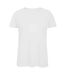 T-shirt en coton bio femme blanc B&C-1