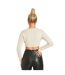 Pull Femme Beige Gris Missy Empire-2