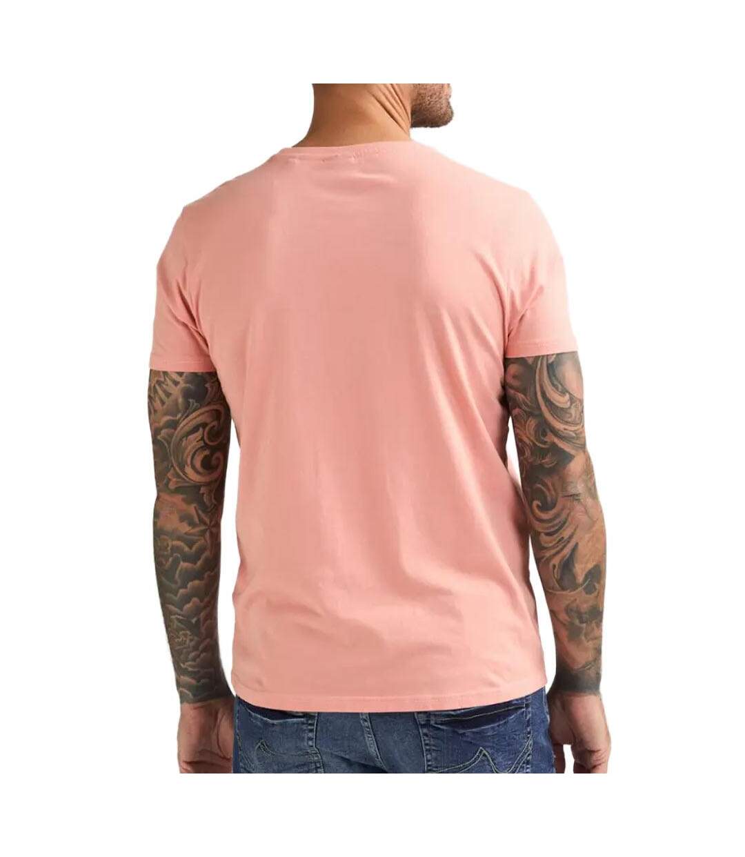 T-Shirt orange homme petrol industries tsr002-2