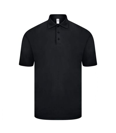 Casual Classics Mens Original Tech Pique Polo Shirt (Black) - UTAB504