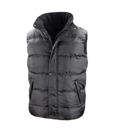 Core Nova Lux Doudoune Sans Manches Rembourrée Hydrofuge Et Coupe-vent Homme Noir Result