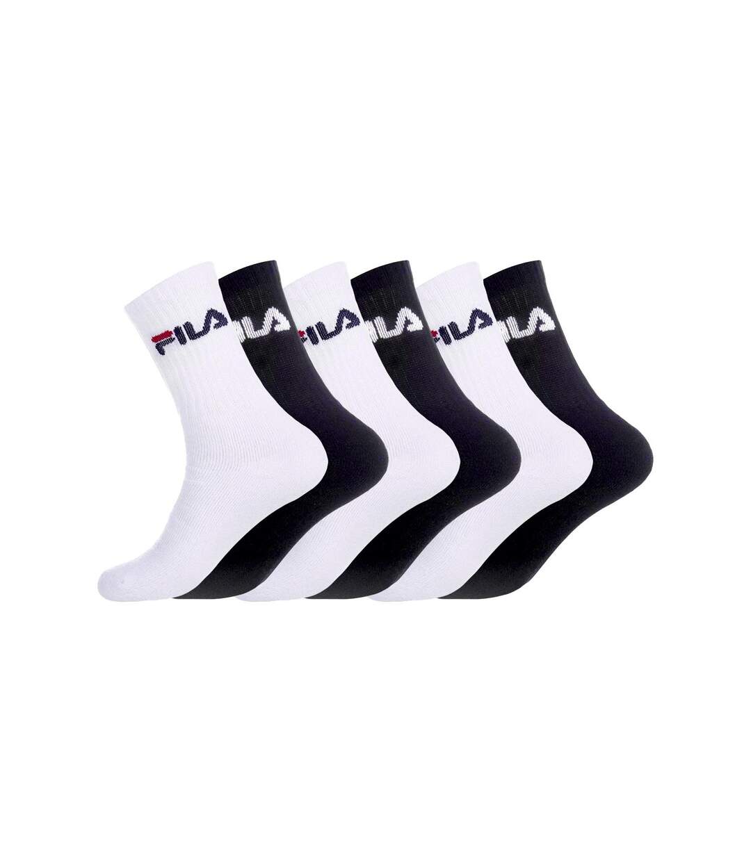 Lot de 6 Paires de Chaussettes Tennis homme Fila-1