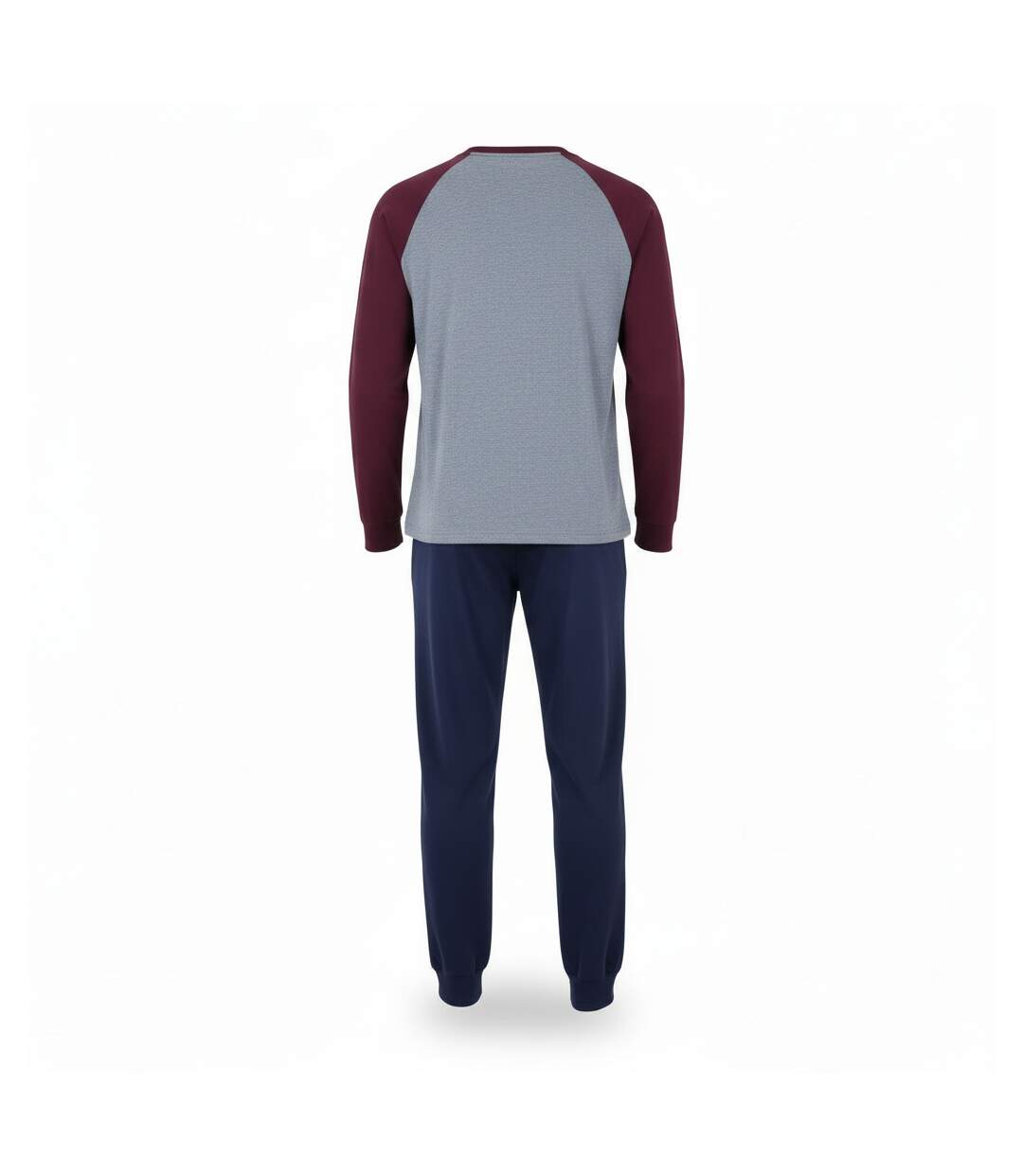 OZABI Pyjama Homme Doublé Polaire Broderie New York City-3