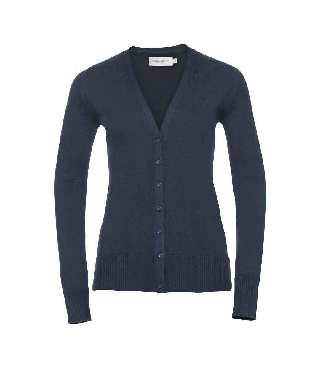 Cardigan Femme Bleu Marine Russell Collection-2