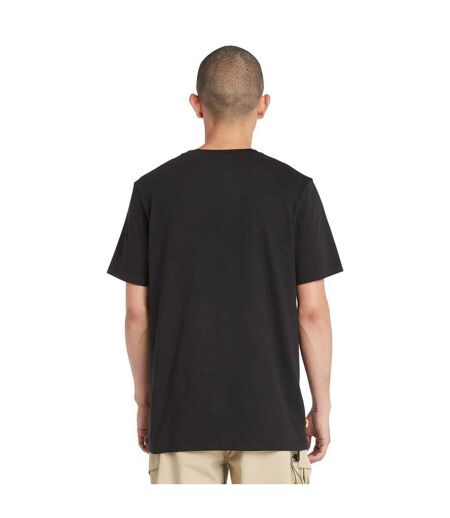 Mens Northwood Tree Logo Short-sleeved T-shirt Black Timberland