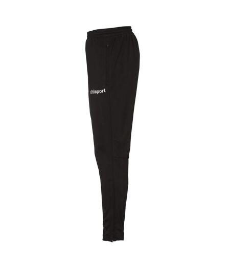 Mens Score Slim Running Trousers Black White UHL Sport
