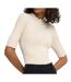 T-Shirt ecru femme jdy fransiska-1