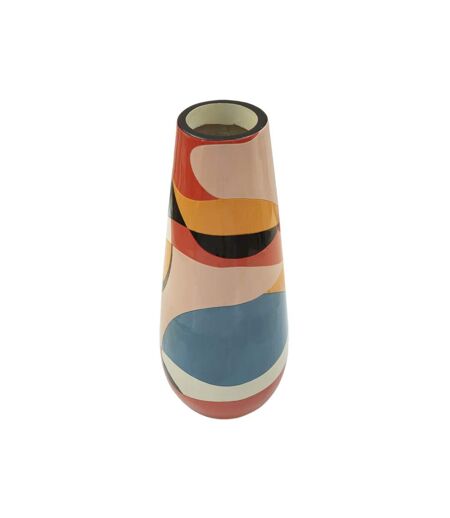 Vase Haut en Résine Rubic 92cm Multicolore