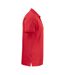 Mens Prio 2021 Pique Polo Shirt Red Projob-4
