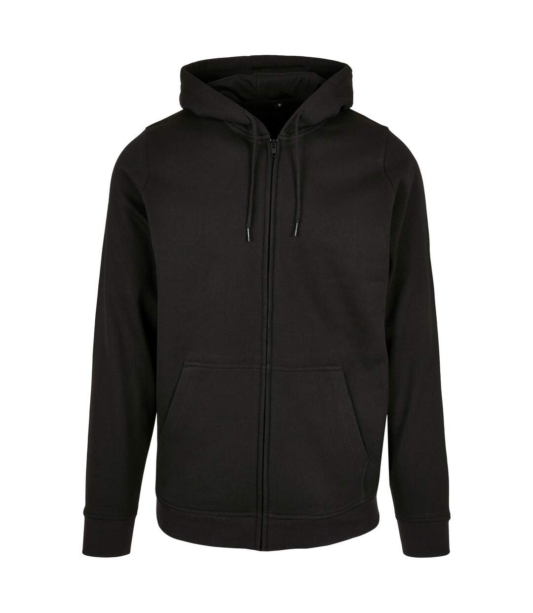 Sweat À Capuche Basic Adulte Noir Build Your Brand-1