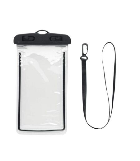 Smag Large Waterproof Lanyard Pouch Black Transparent MidOcean