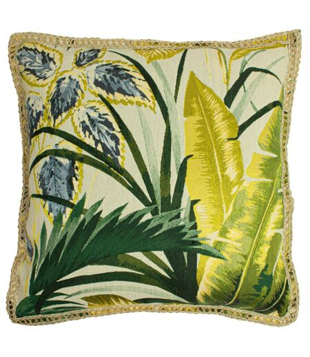 Furn Amazonia Throw Pillow Cover (Green) (One Size)