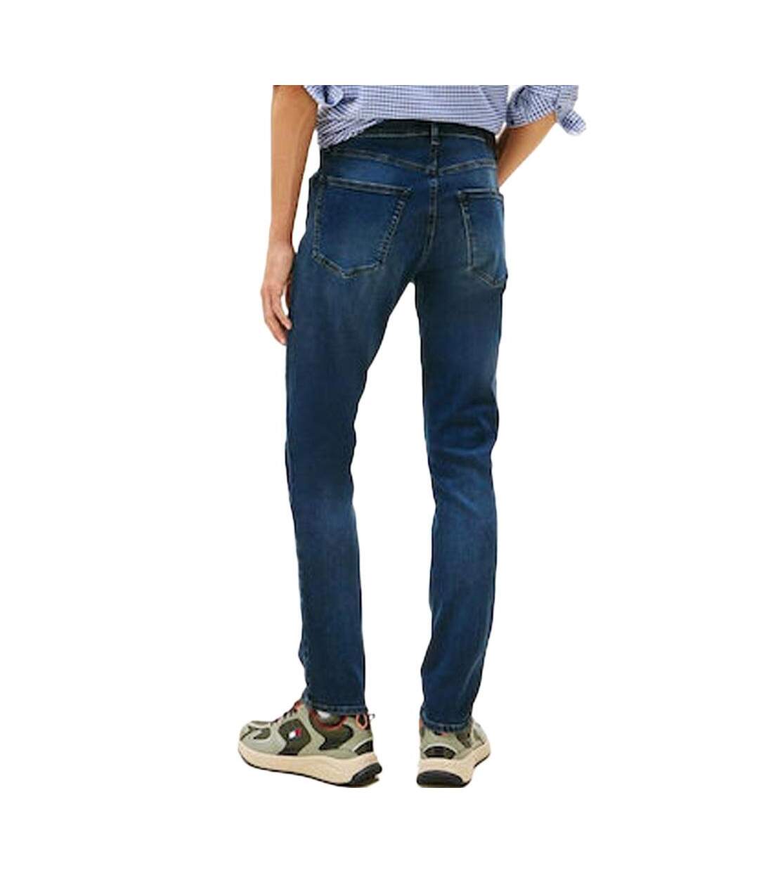 Jean droit bleu homme tommy hilfiger scanton-2