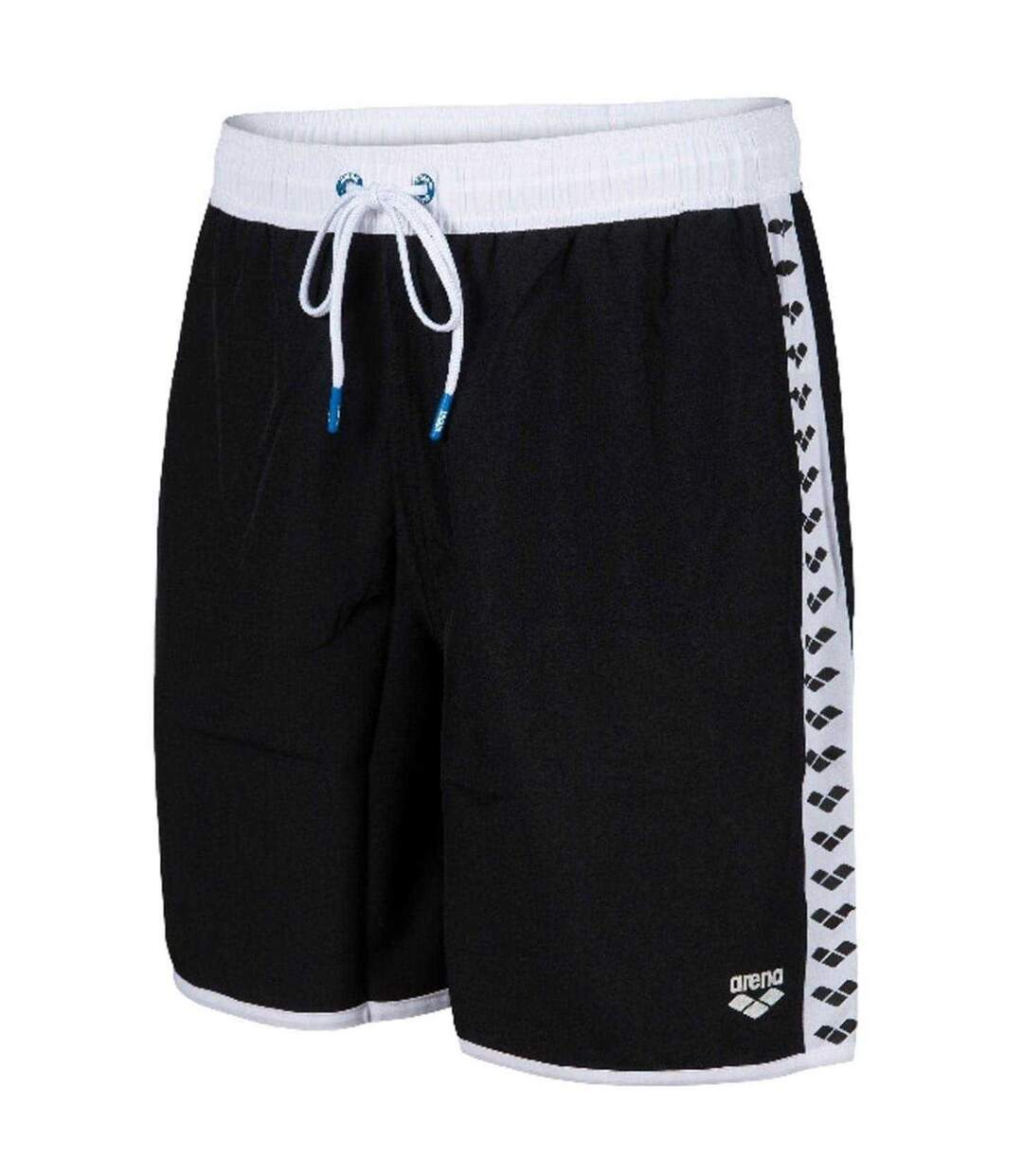 Short De Bain Team Adulte Noir Blanc Arena-4