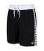 Short De Bain Team Adulte Noir Blanc Arena-4