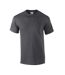 T-shirt Adulte Gris Foncé Chiné Gildan-1