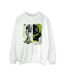Disney Sweatshirt Lightyear Buzz Tech Panel Femme/Ladies (Blanc) - UTBI25030-1