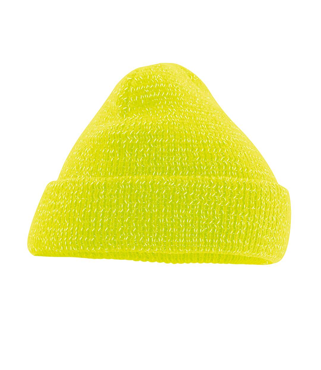 Bonnet adulte jaune fluo Beechfield