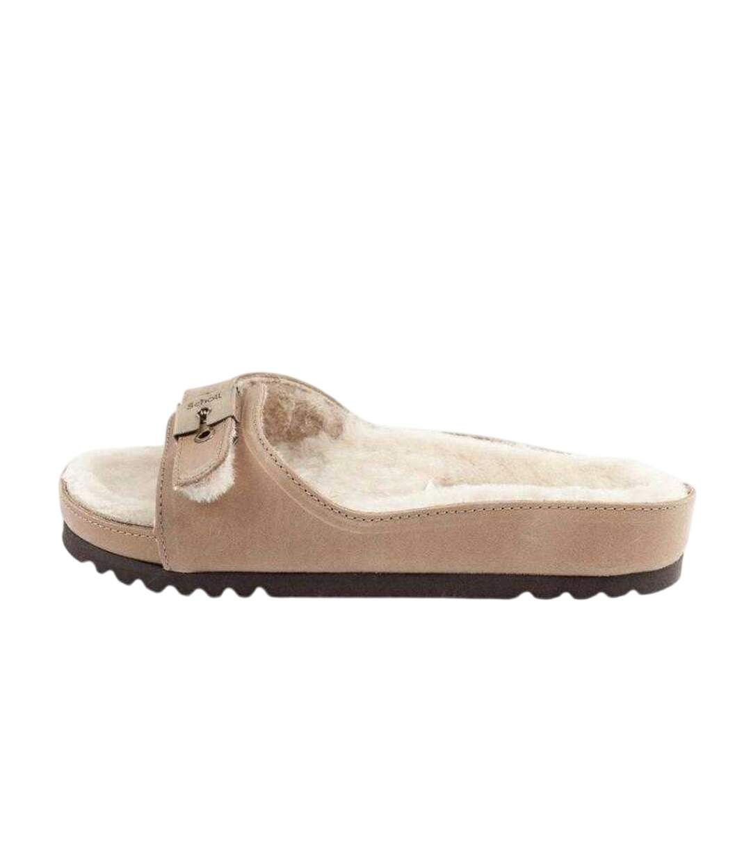 Claquettes Iconic Meg Femme Beige Scholl-3