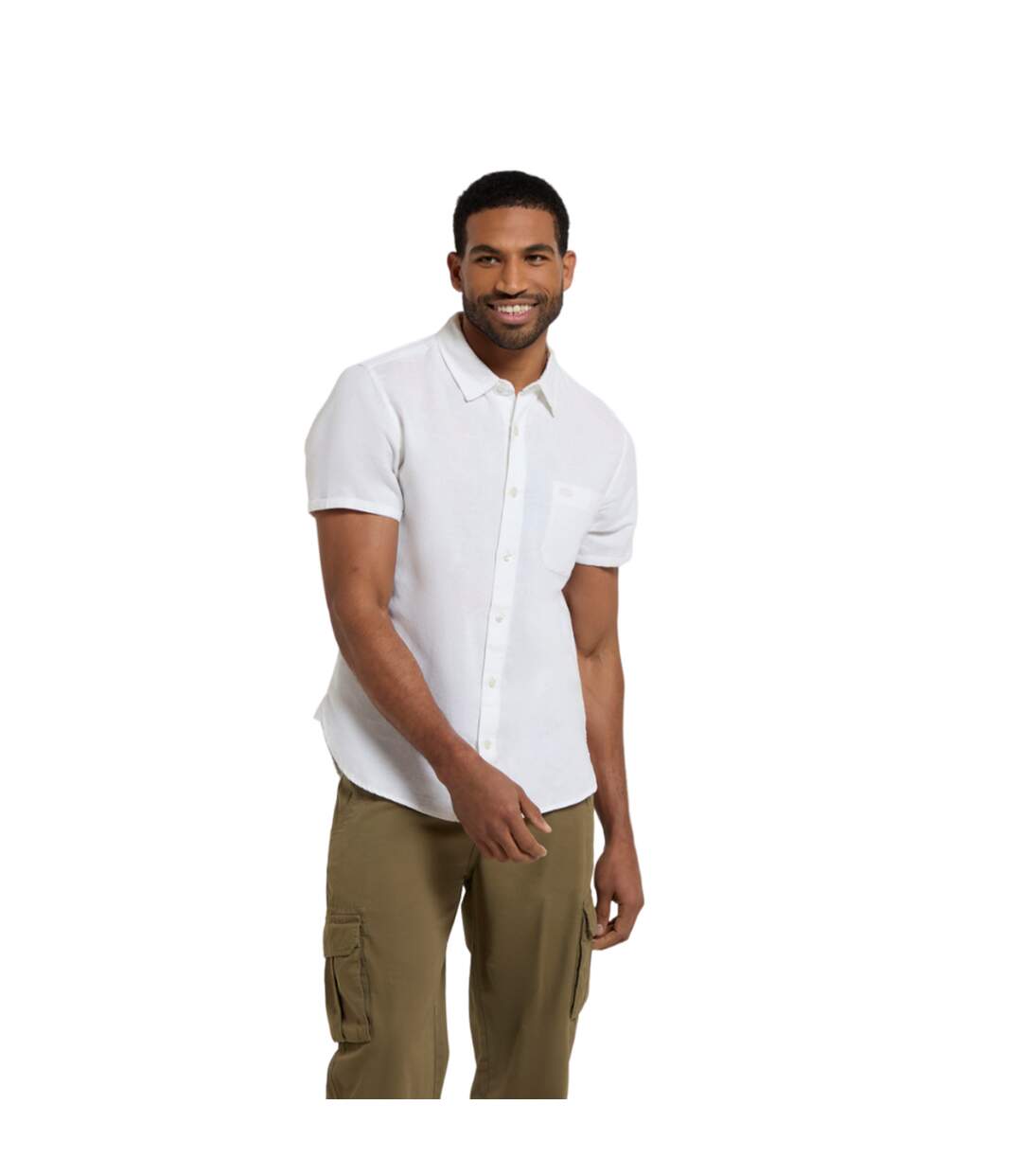 Chemise bayside homme blanc Animal-3