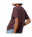 T-shirt bordeaux femme kaporal sarmy-2