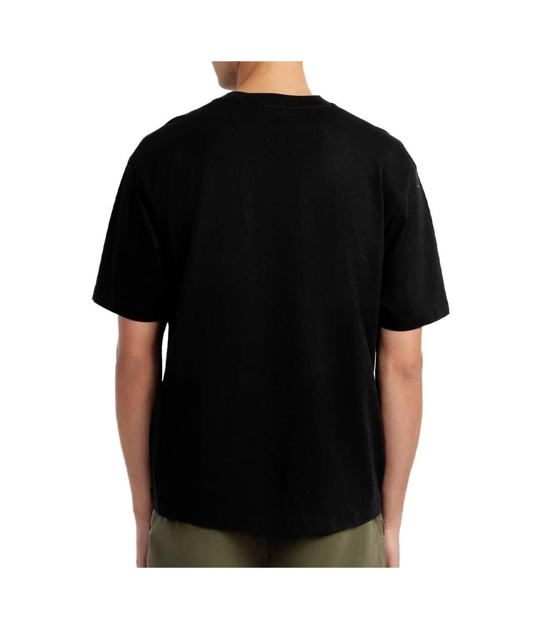 T-Shirt noir homme guess mini-2