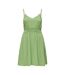 Robe verte femme only selina-1