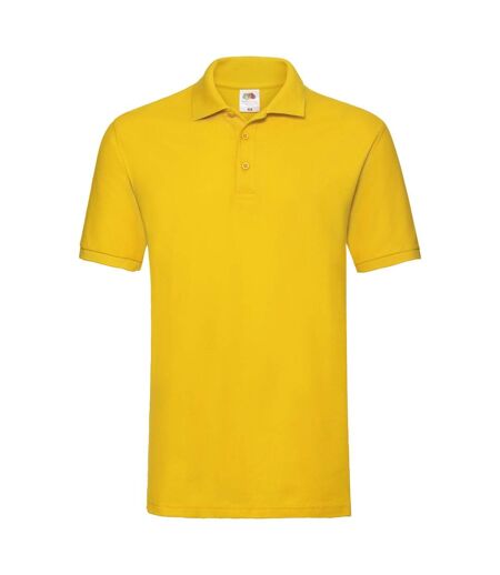 Fruit of the Loom Mens Premium Pique Polo Shirt (Sunflower) - UTRW9846