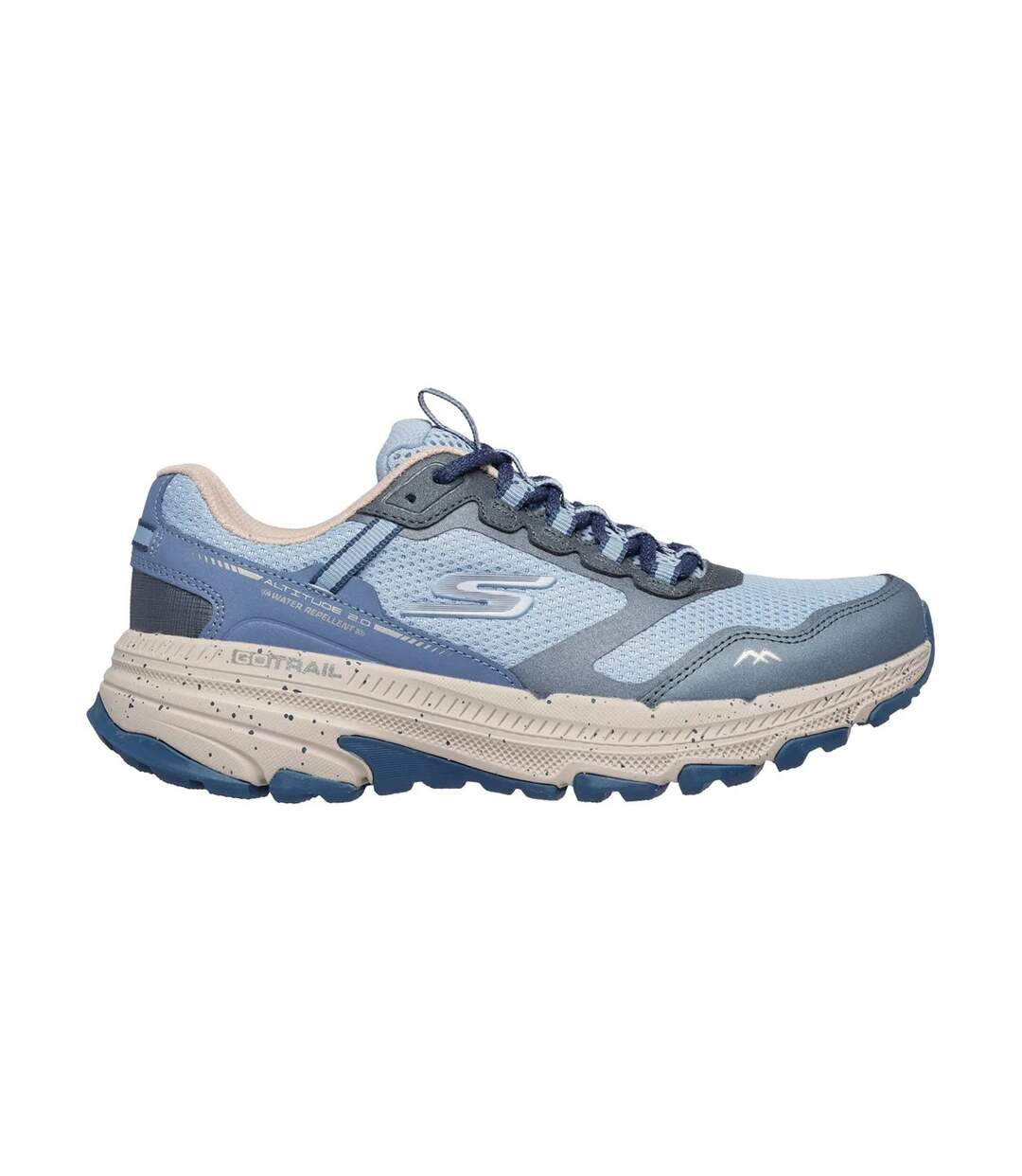 Womens/ladies Go Run Trail Altitude 2.0 Ravine Trainers Slate Skechers-3