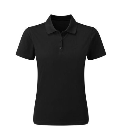 Premier Womens/Ladies Sustainable Polo Shirt (Black)